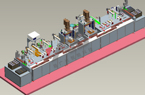 电子产品自动组装生产线