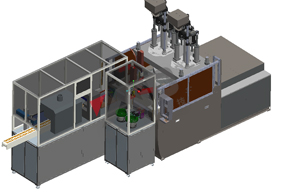全自动注塑成型生产线